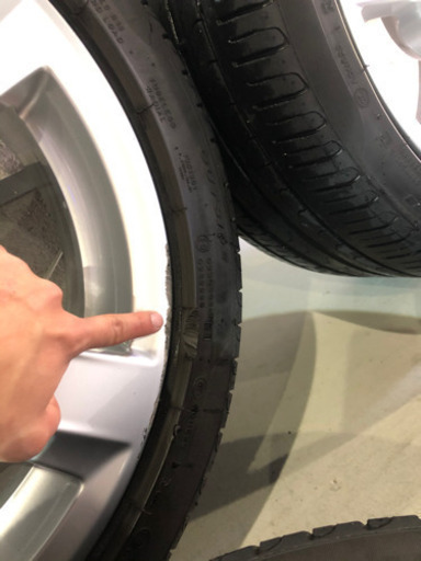 【美品】AUDI S5純正 18インチ 8.5j ET29 PCD112 タイヤホイール4本セット