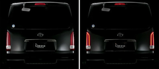 200系ハイエース　LEDテールランプ