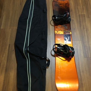 スノボ　Salomon ビンディング付き　スノーボード