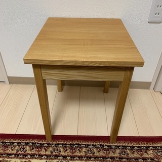 無印良品　サイドテーブルの画像