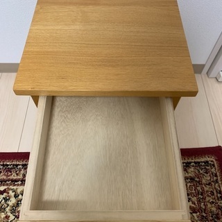 無印良品　サイドテーブルの画像