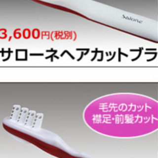 新品未開封　サローネ　ヘアカットブラシ&コームの画像