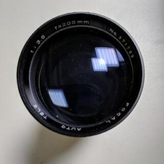 一眼レフ　望遠レンズの画像
