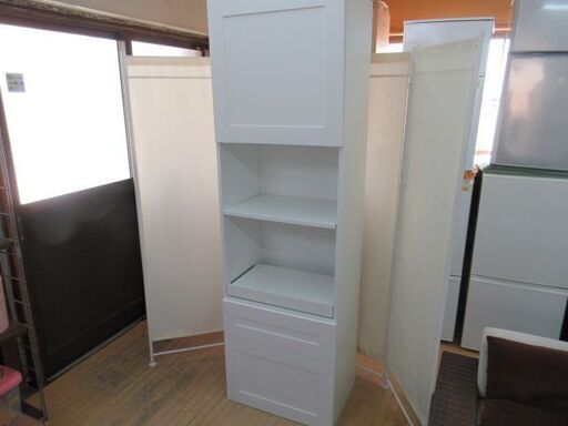 J1894/キッチンボード/食器棚/キッチン収納/キッチン家具/ホワイト/イケア/IKEA/中古品/