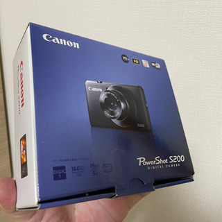 商談中　デジカメ　Canon Powershot S200 新品未使用の画像