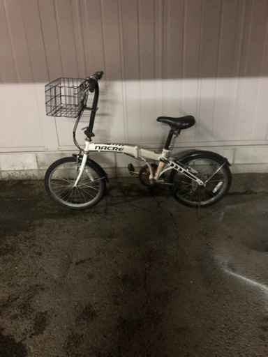 自転車　20インチ 変速付き　nacre 大阪送料無料！！