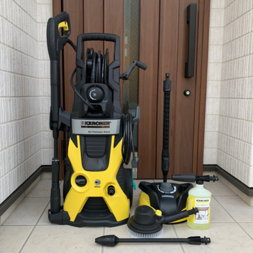 ケルヒャー(KARCHER) 高圧洗浄機 K5 サイレント カー\u0026ホームキット