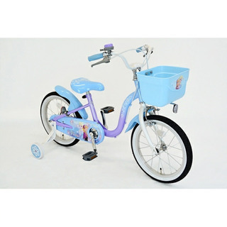 値下げ‼️美品‼️アナ雪自転車18インチ