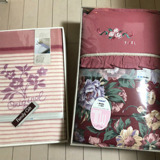 東レ　テトロン　肌掛け布団　敷き毛布　未使用品