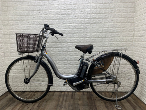 YAMAHA  PAS  natura シルバー③ 新基準　電動アシスト自転車