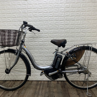 YAMAHA PAS natura シルバー③ 新基準 電動アシスト自転車