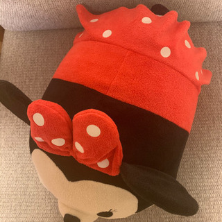 大きいツムツム（ミニー）のぬいぐるみの画像