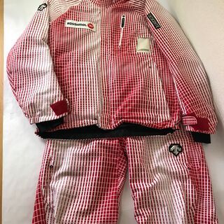 ◆カタログ外限定品◆中古/デサント/ロシニョール/デモチームモデル/上下Lサイズ/DESCENTE/ROSSIGNOL/シルバーワッペン◆0092t