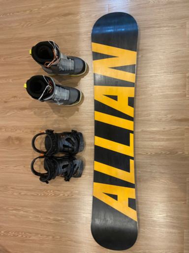 【元値12万以上】スノーボード(ALLIAN)、ビンディング(FLUX DS)、ブーツ(thirtytwo)