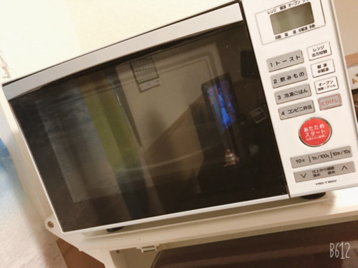 2017年式　電子レンジ+オーブン　両方使えます！値下げ⚠️