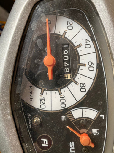 アドレスv125g k5 限界値下げ