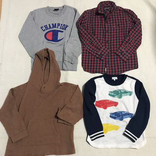 120センチ　男の子秋冬服セットの画像