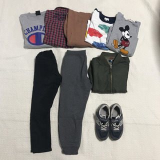 120センチ　男の子秋冬服セット