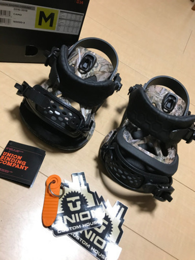 ユニオン　コンタクトプロ　Ｍ　バインディング  美品