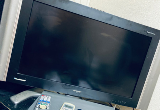 ジャンク品扱いテレビ