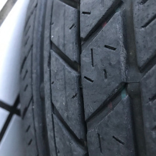 ダンロップ・エネセーブ 175/65R15 中古 ホイール、ホイールカバー、ナット付きの画像