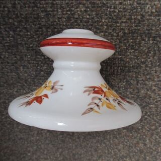 花柄　陶器　２個セットの画像