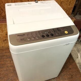 【管理KRS281】Panasonic 2018年 NA-F60PB11 6.0kg 洗濯機