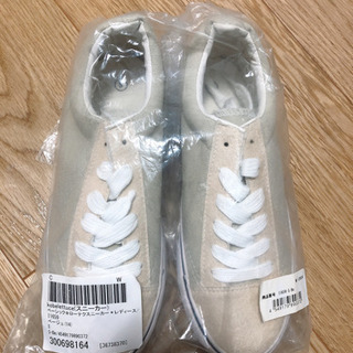 神戸レタス 新品未使用 スニーカー ベージュ Sサイズ