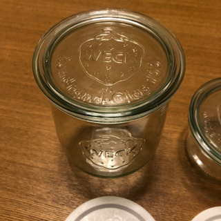 WECK ウェック ガラスキャニスター2個セットの画像