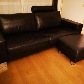 BoConcept ボーコンセプト 総革 I.D.V.2 3人掛けソファソファ+