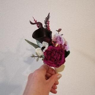 ブーケ　ブライダルブーケ　アートフラワーの画像