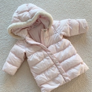 🉐🉐プチバトー(PETIT BATEAU) ダウンコート 81cm