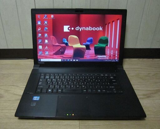 譲渡済　　新品SSD換装 第3世代Core-i5  W10pアップグレード 東芝Dynabook Satellite B553/J