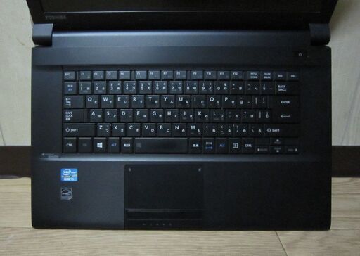 譲渡済　　新品SSD換装 第3世代Core-i5  W10pアップグレード 東芝Dynabook Satellite B553/J 