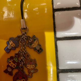 北京オリンピック記念ストラップ　未使用の画像