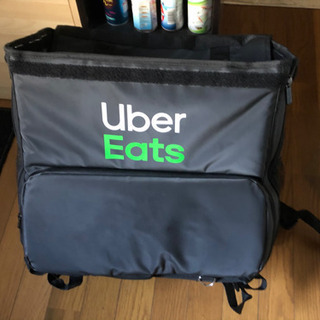 Uber Eatsのバッグ　鳥取にはありません（笑）
