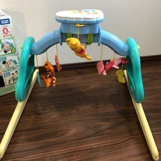 くまのプーさん　えらべる回転6wayジムにへんしんメリー