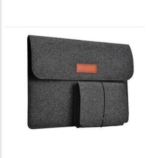 【新品】【選べる2色】ipad Air Surface Pro macbook タブレット ケース/カバー レザー ポーチ カバン型 電源収納ポーチ付き おしゃれ スリーブ上質 高級PU レザー サーフェス プロ 13インチ②の画像