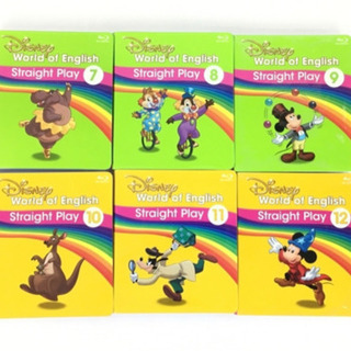 最新版 ストレートプレイ ブルーレイ ディズニー英語システムDWE