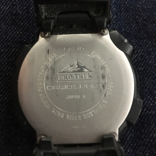 カシオ　プロトレック電波ソーラー腕時計　PRW-1300GJ 中古