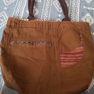 トートバッグ デニムの画像