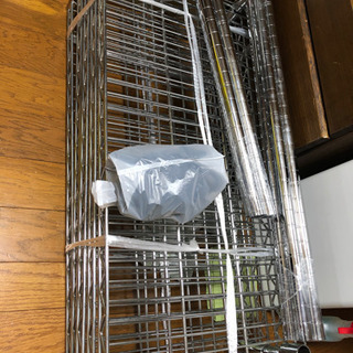 取引中　スチールラック　組み立て式の画像