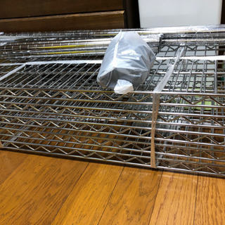 取引中　スチールラック　組み立て式の画像