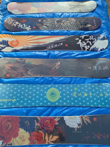 スノボード　板　棚卸し　在庫整理　年末　倉庫整理　断捨離