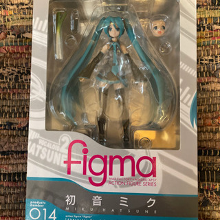 【値下げ】 figma 014 初音ミクのフィギュア