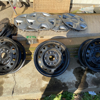 シエンタ　純正鉄チン　4本セット　15×5 1/2J ホイールキ...