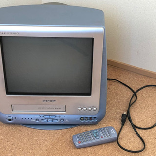 SANYO C-15A30 ブラウン管テレビカラーテレビ 三角形デザイン