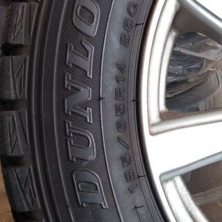 185 65R 14　アルミホイール付きスタッドレスタイヤ4本