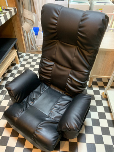 【リサイクルサービス八光　田上店】ニトリ 座椅子 肘掛け 座椅子 ポケットコイル　座イス　ザイス　ざいす　回転　リクライニング