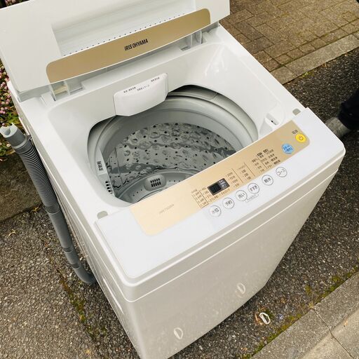 【2019年】【極美品】全自動洗濯機 IRIS OHYAMA アイリスオーヤマ IAW-T502EN